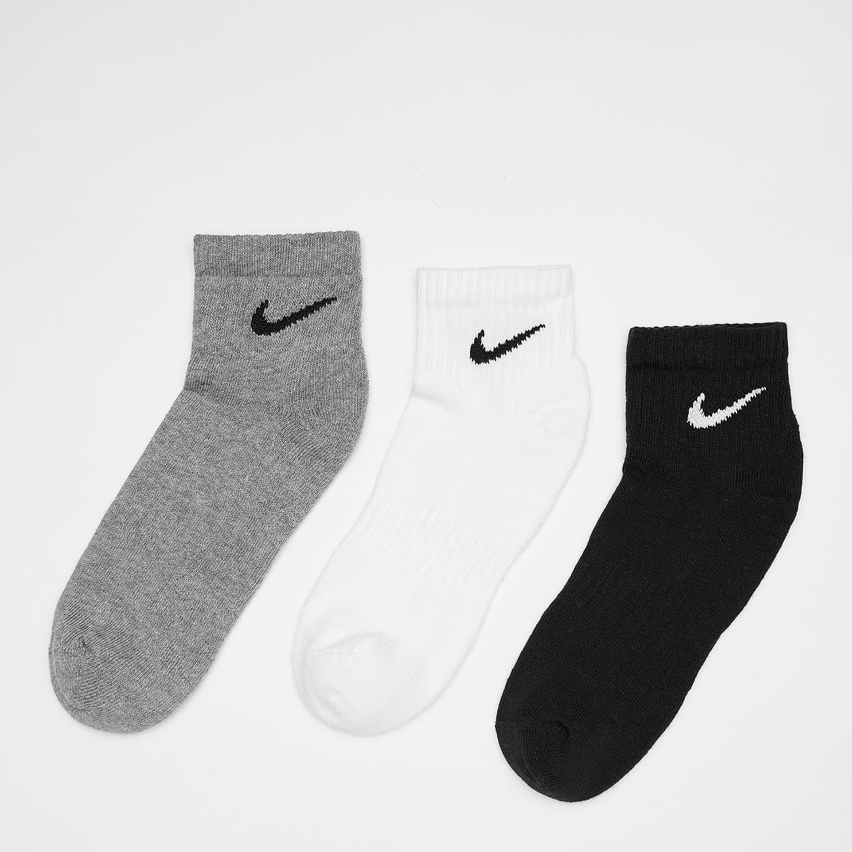 3 PACK - Everyday Cushioned Training Ankle Socks