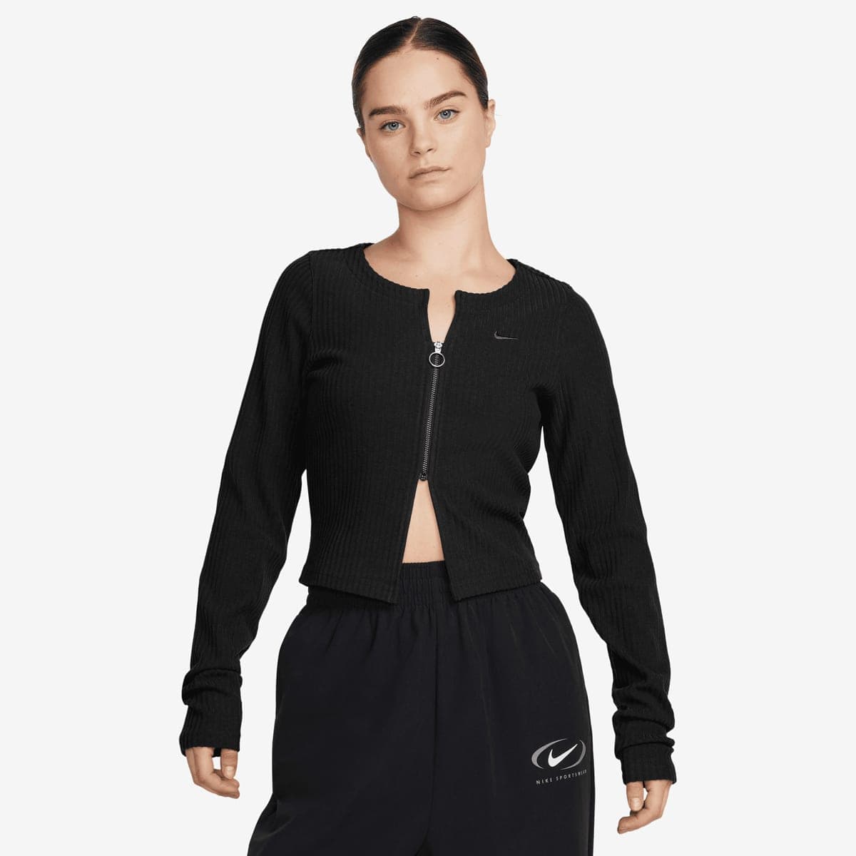 Sportswear Chill Knit Rib Full-Zip Cardigan