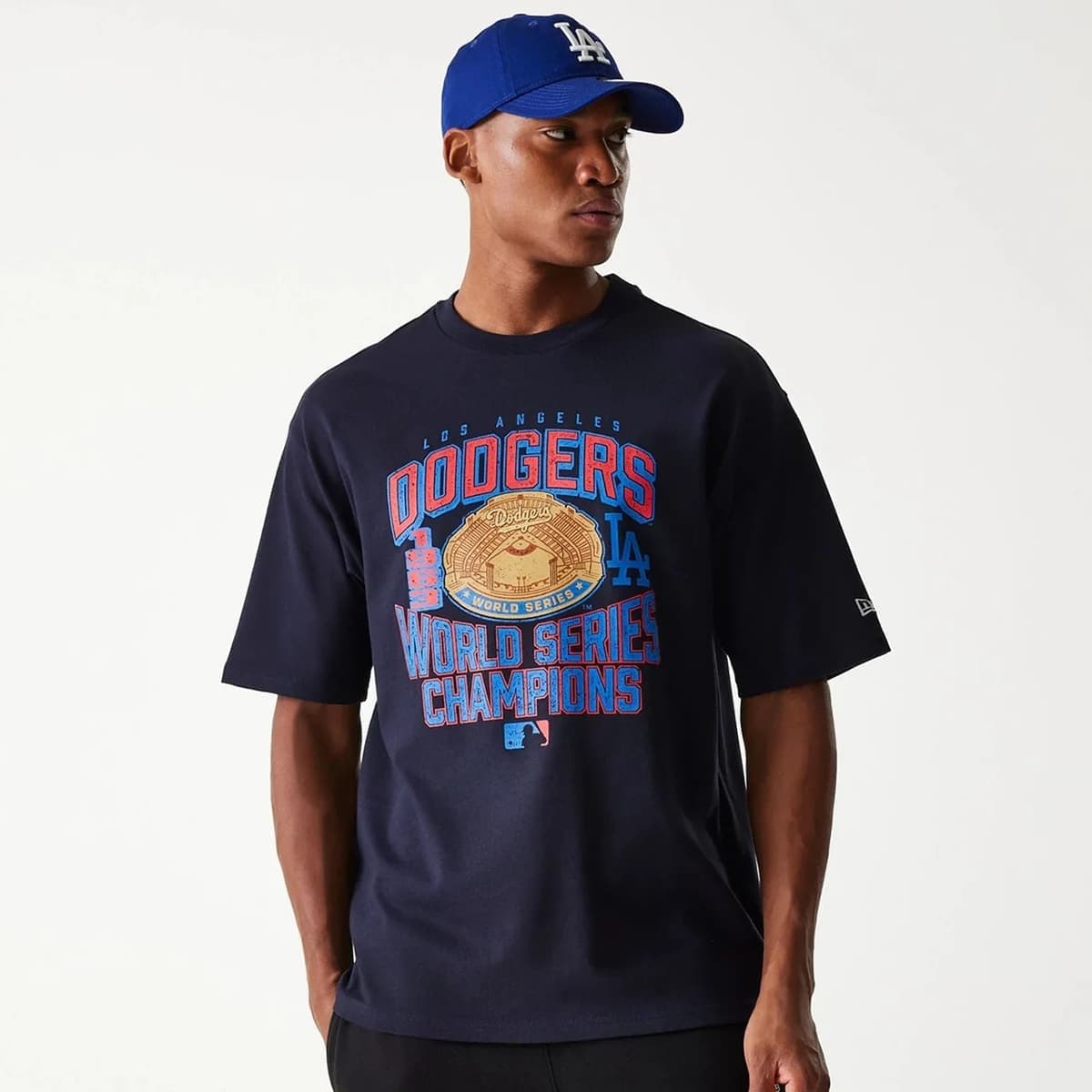 MLB Los Angeles Dodgers World Series Oversized Tee