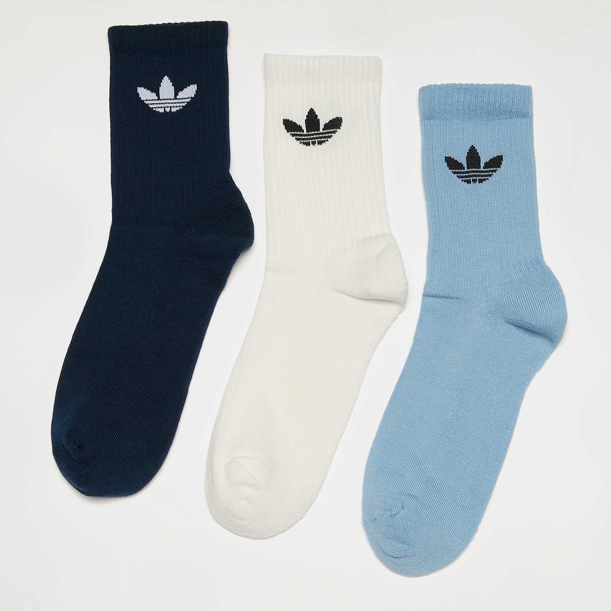 3 PACK - Trefoil Cushion Crew Socken