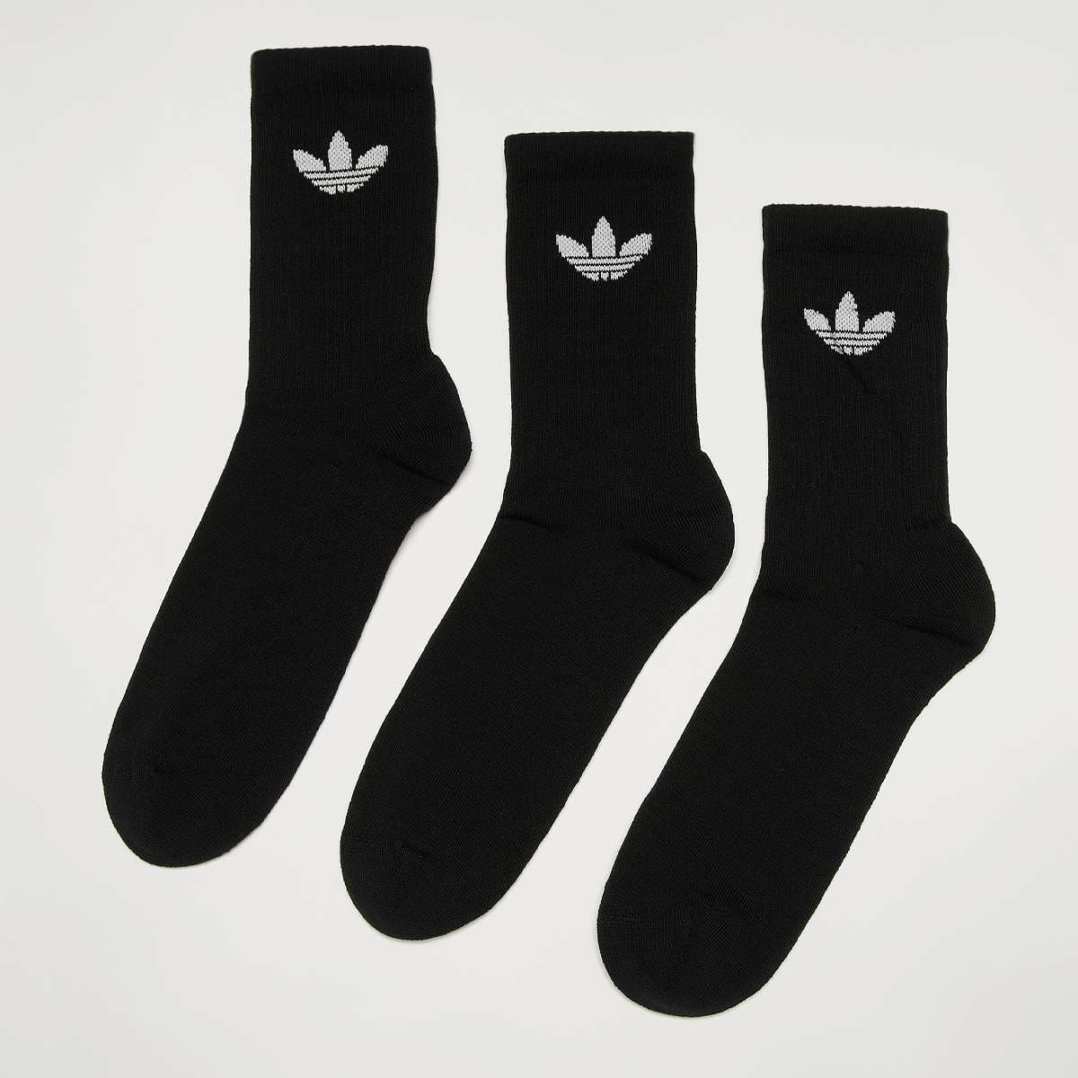 3 PACK - Trefoil Cushion Crew Socken