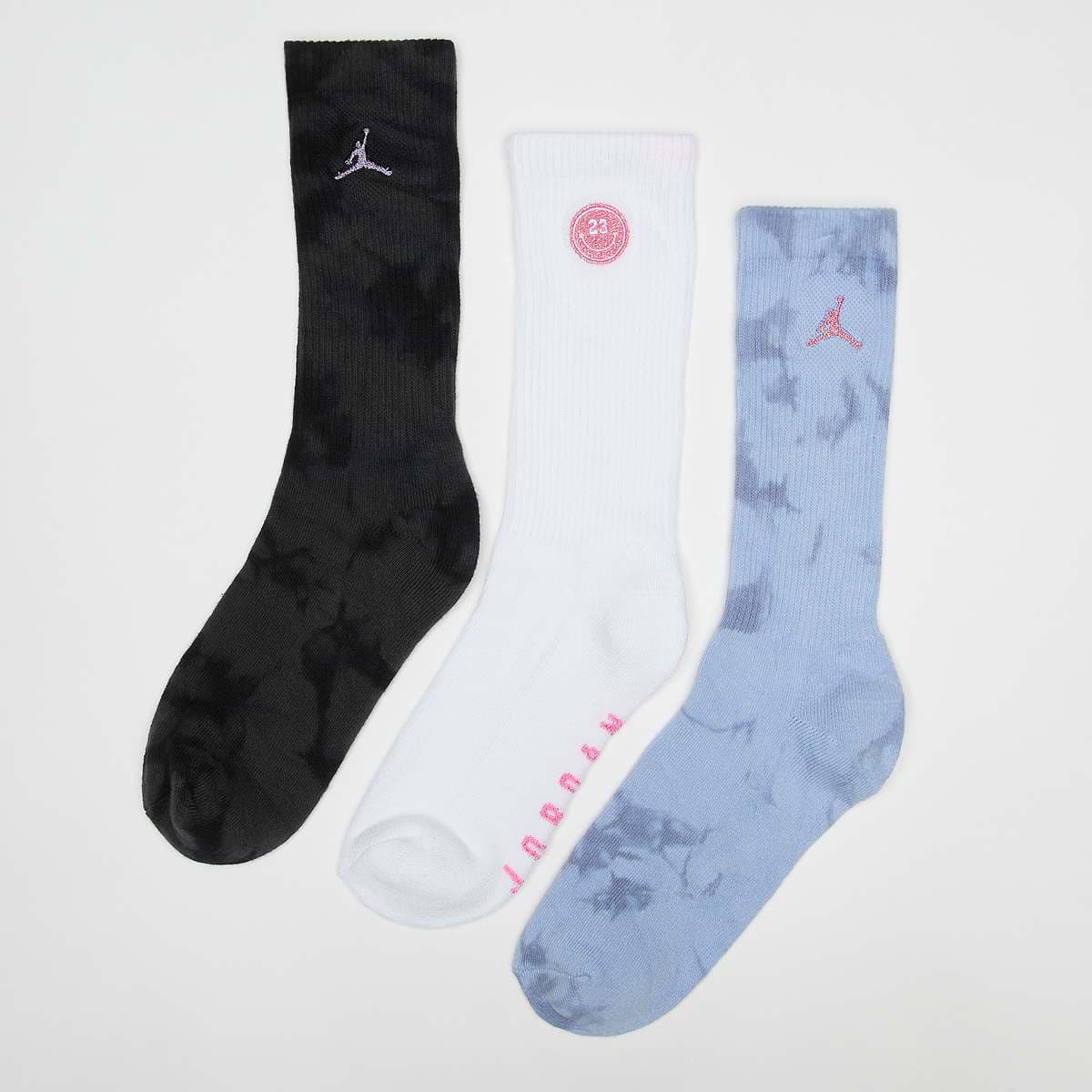 3 PACK - Blue Jeans & Bling Crew Socks