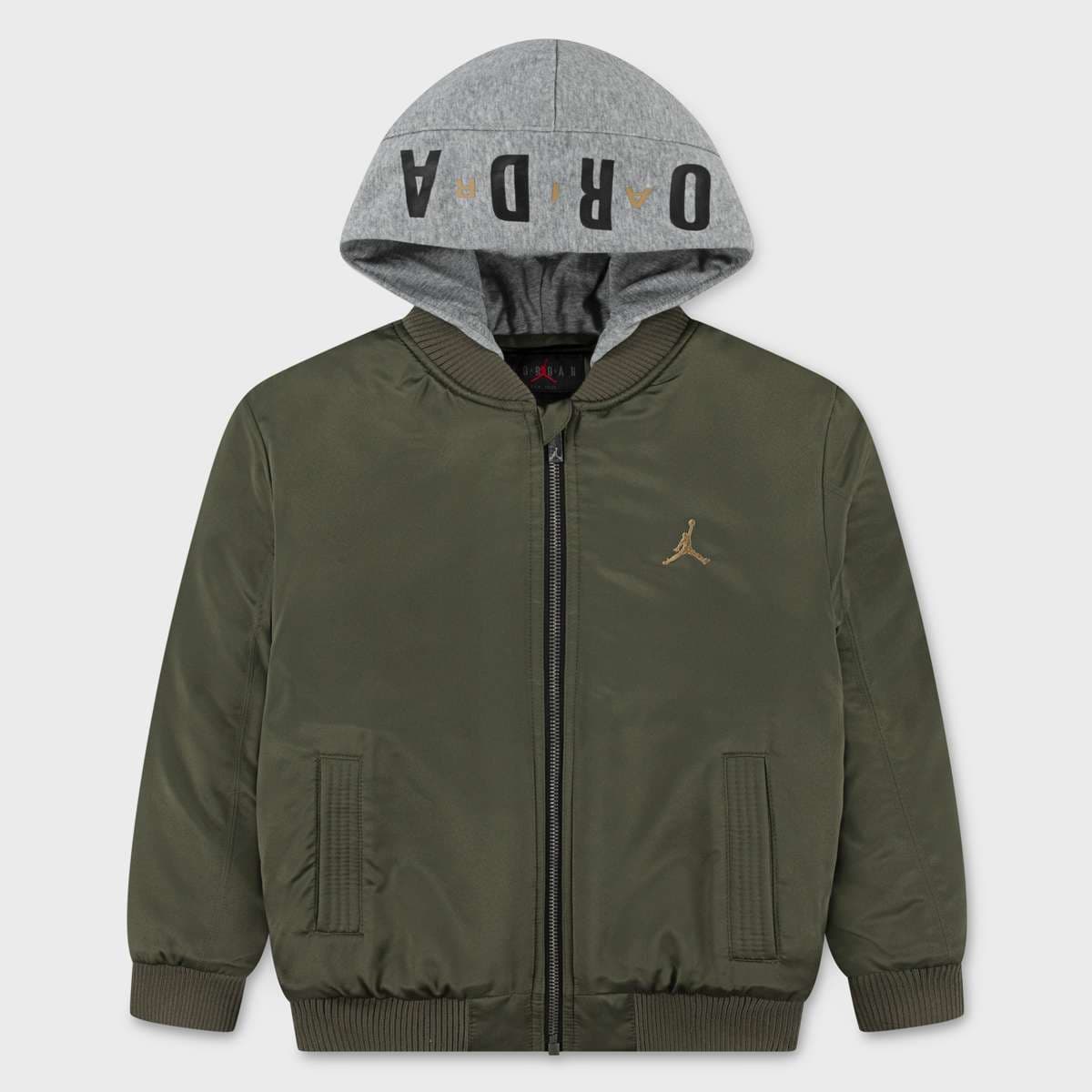 Big Logo Hooded Bomber
