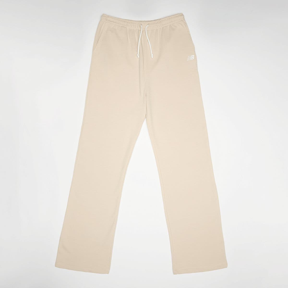 French-Terry Small Logo Wide Leg Jogger