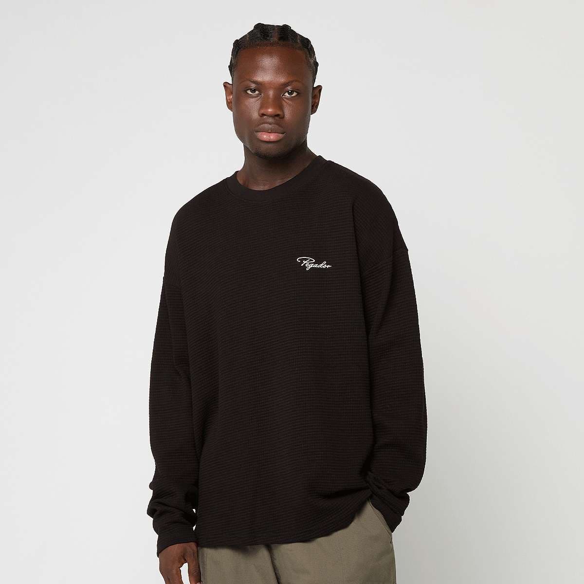 Signar Oversized Waffle Longsleeve Washed