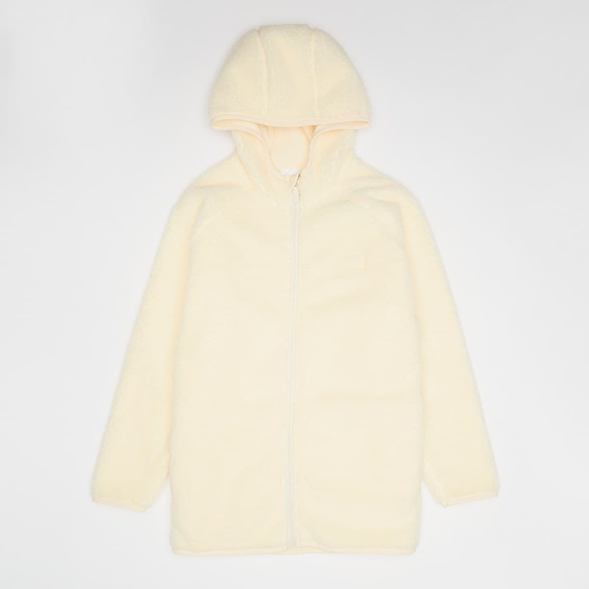 Signature Rubber Patch Teddy Zip Hoodie