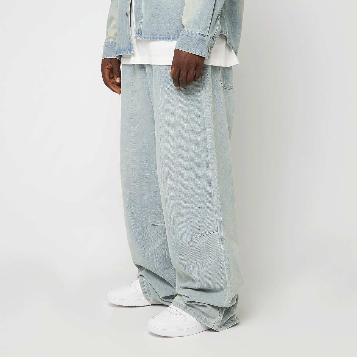 OG K Washed Western Relaxed Baggy Jeans