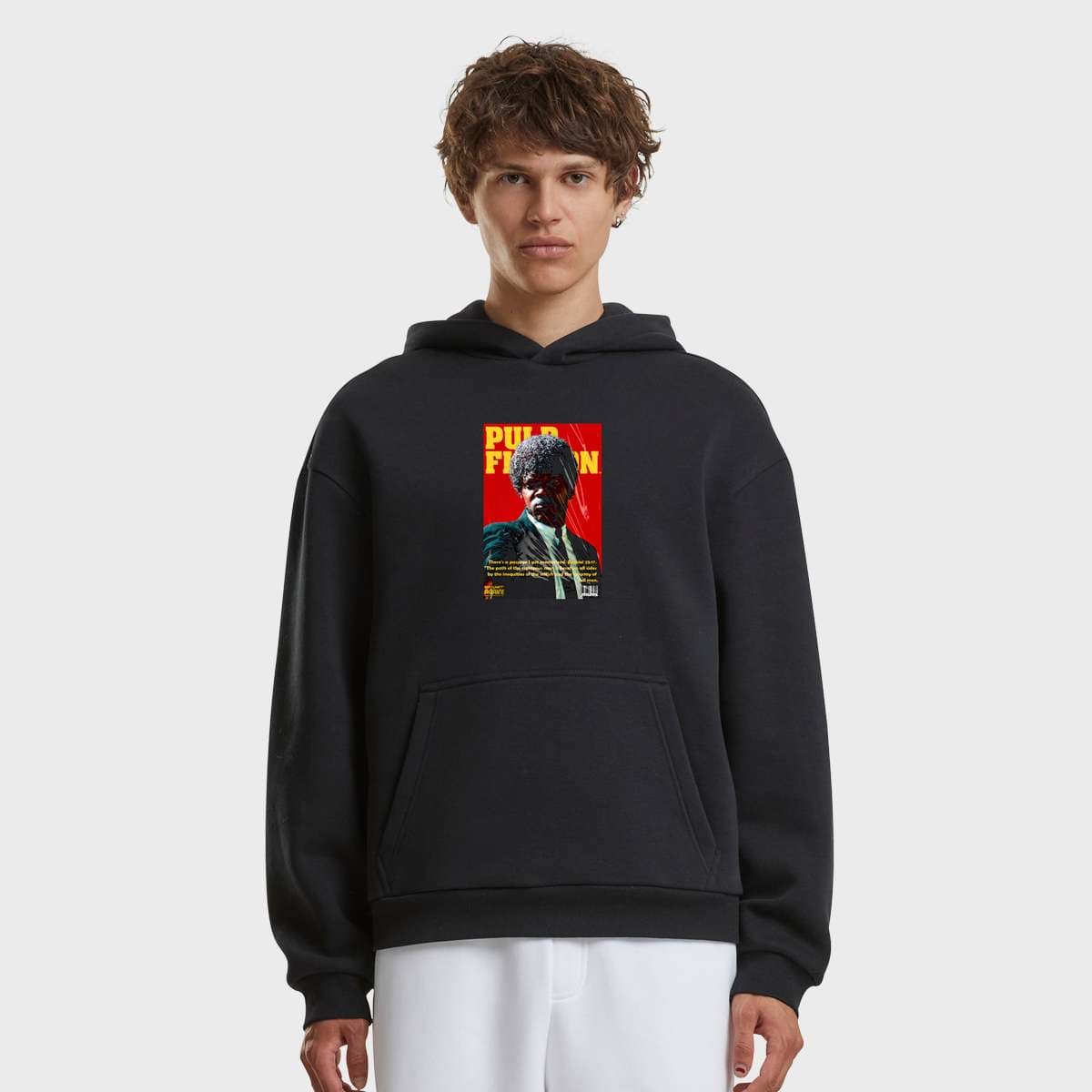 Pulp Fiction Jules Magazine Cover Fluffy Hoody