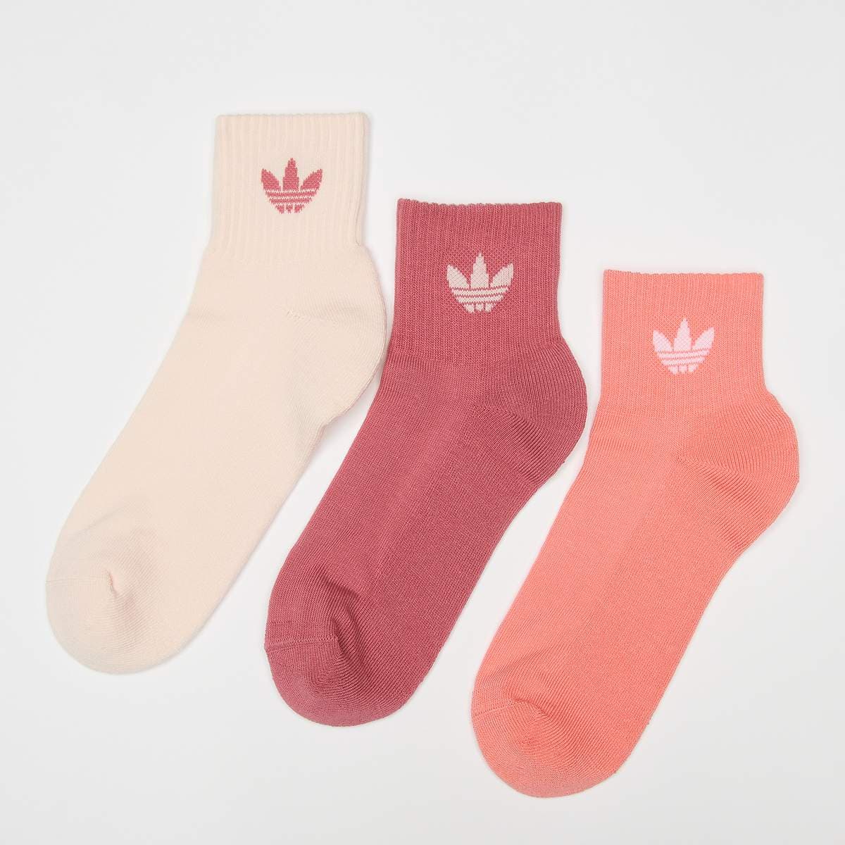 3 PACK - 1/4 Socks
