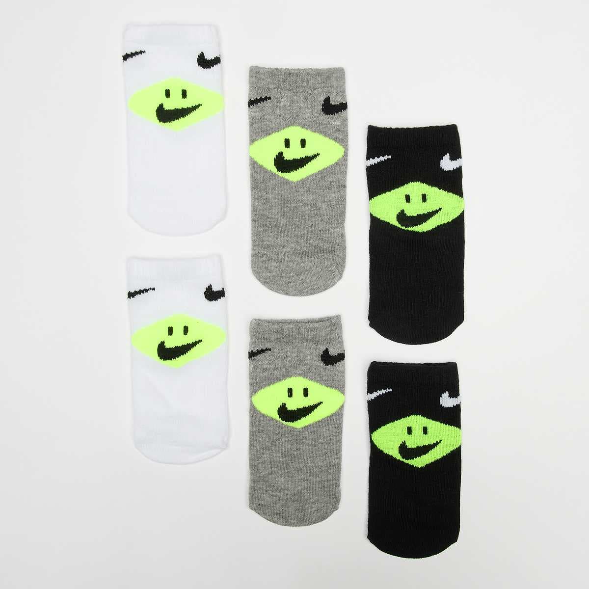 6 PACK - Infant Smiley Ankle Socks