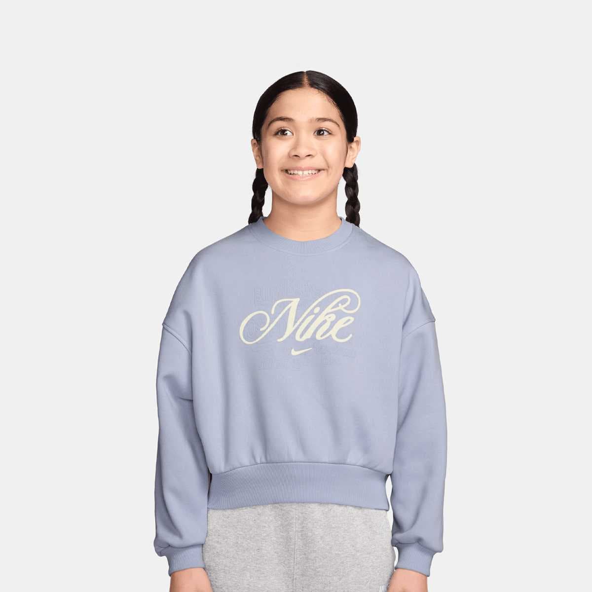 Sportswear Club Fleece Boxy Graphic Crew