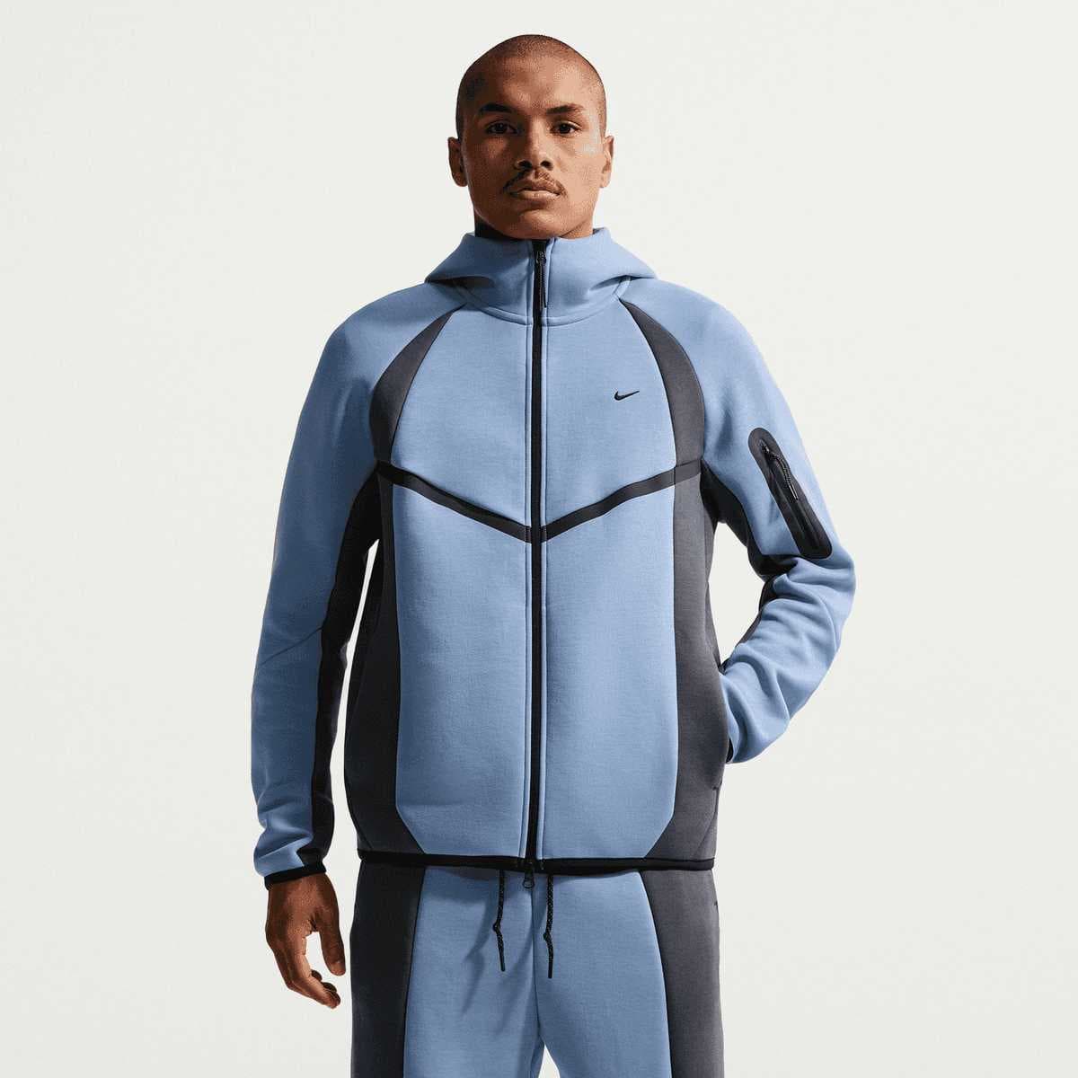 Tech Color-Block Full-Zip Fleece Windrunner Jacket