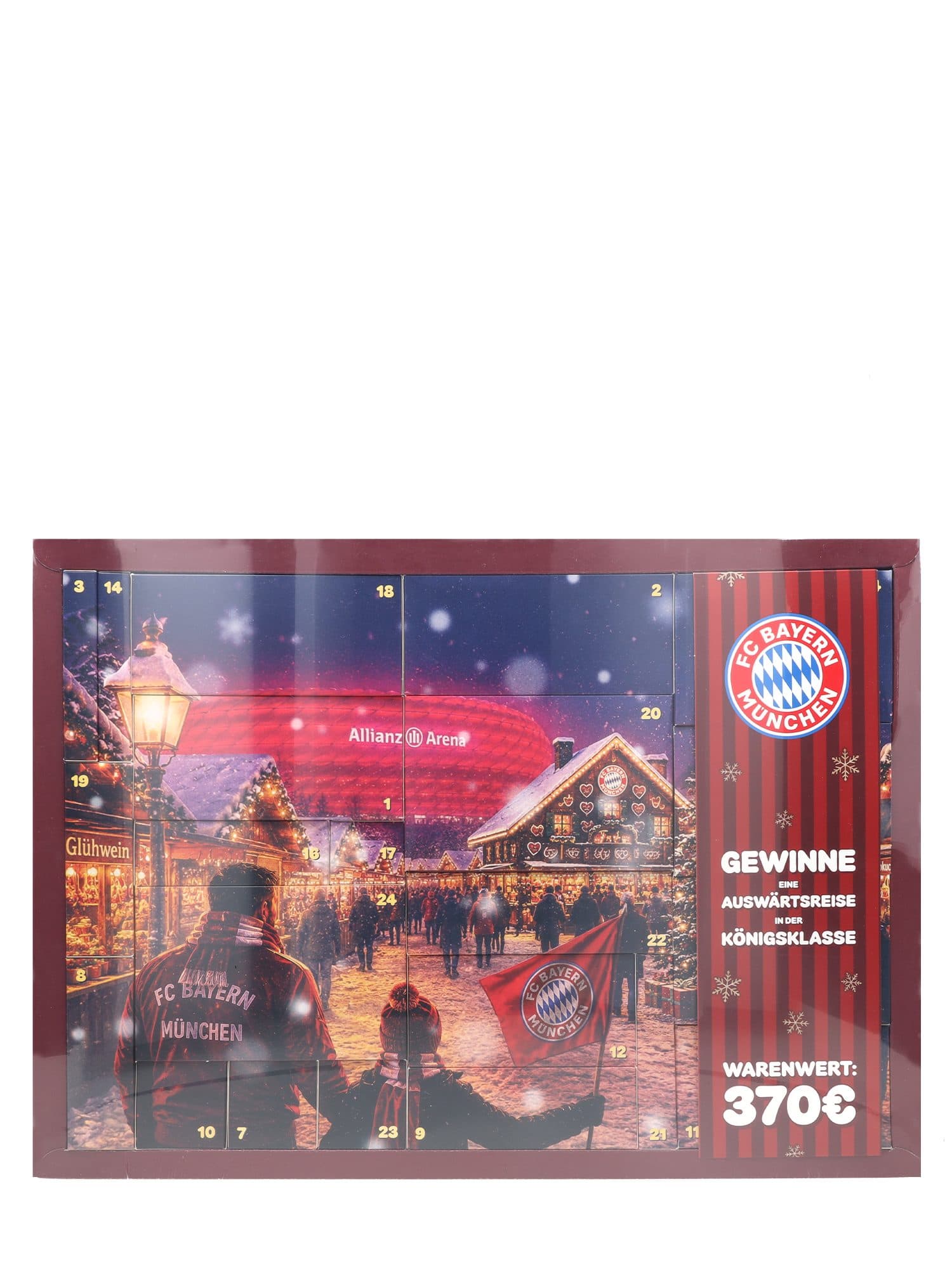 FC Bayern München Adventskalender FC Bayern München I Adventskalender Premium I Mehrfarbig