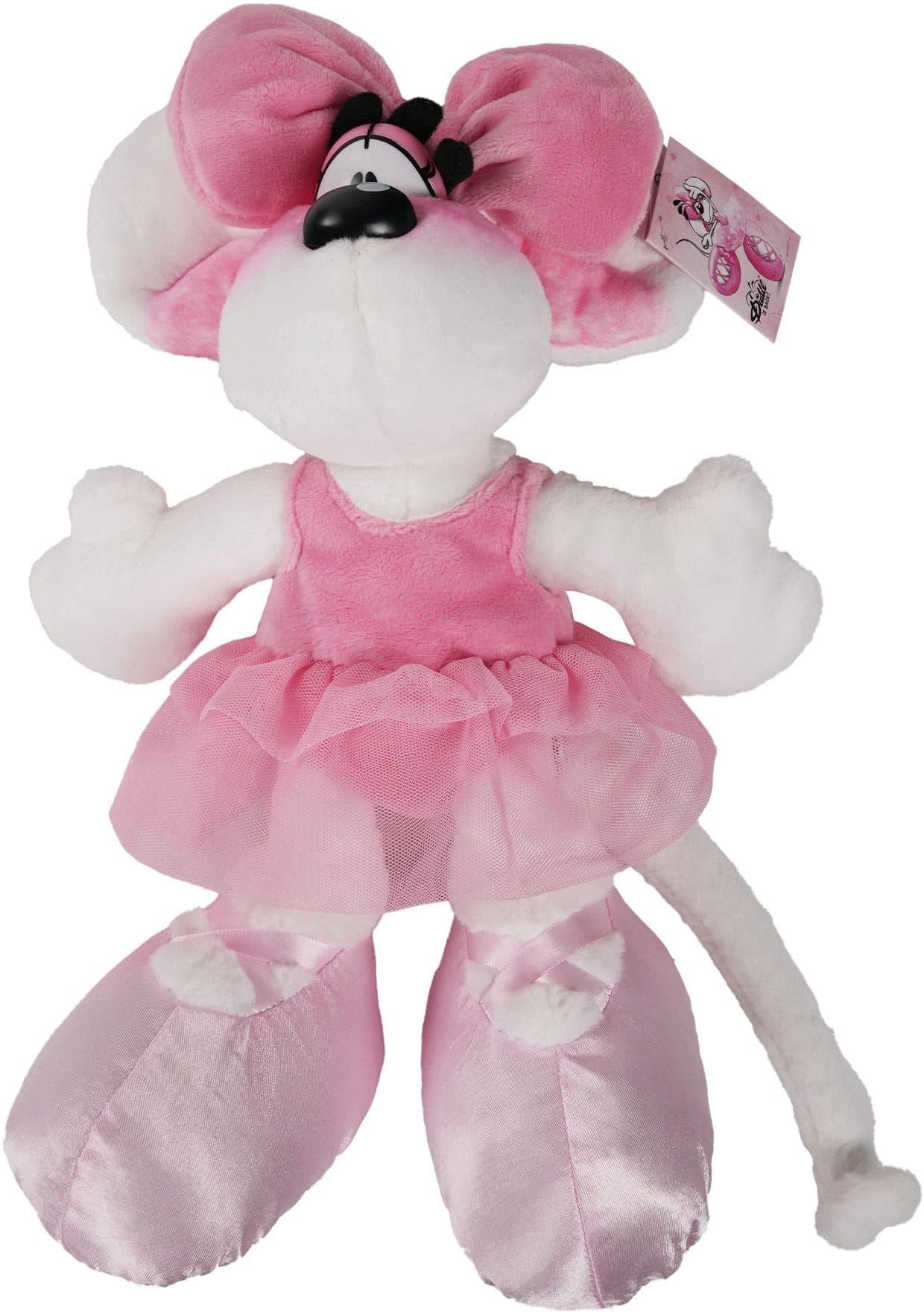 Diddl Plüschmäuse Diddlina Plüschtier Ballerina-Kleid 30 cm – WARIMEX