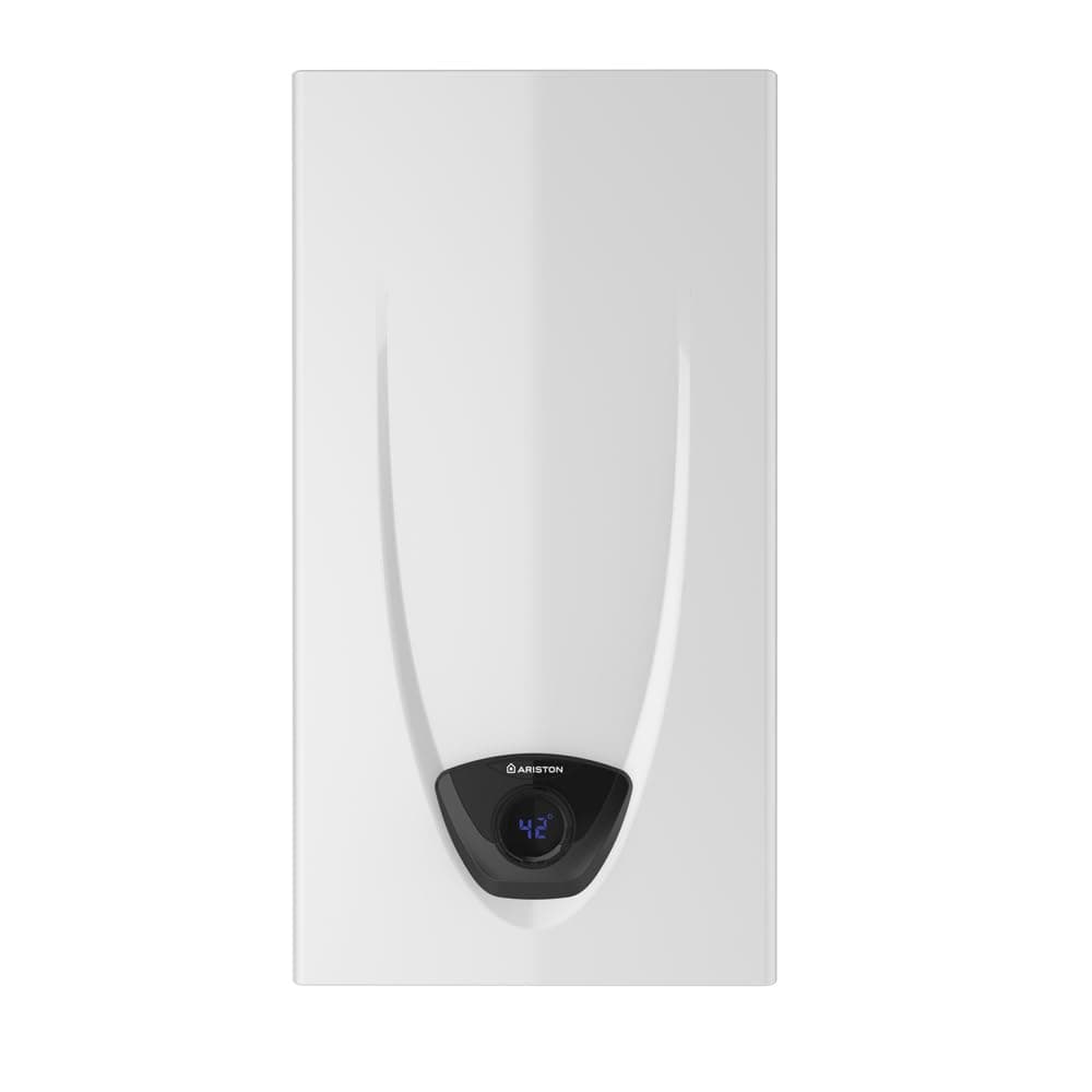 Ariston FAST EVO X DISPLAY Chauffe-eau gaz instantané, Gaz Butane ou Propane, Low Nox, 11 l/min, 15% d'économies d'énergies, Classe énergétique A, Conçu et fabriqué pour être installé en France