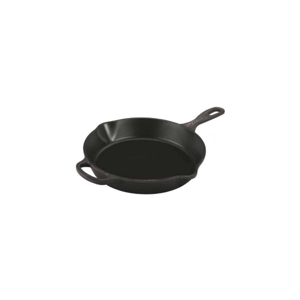 Le Creuset Sartén skillet alta de hierro fundido, 26 cm, 2 litros, Negro Mate, 20187260000422
