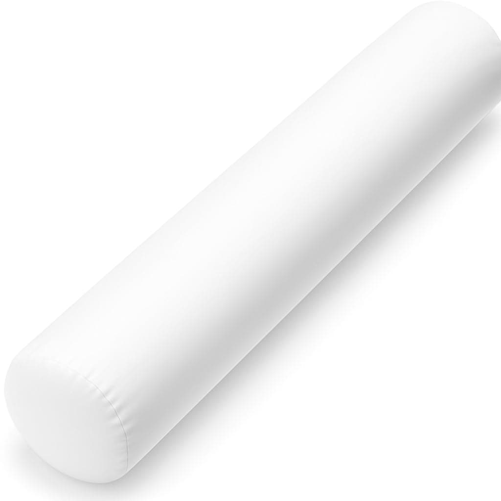 Promo Linge Traversins Moelleux - Blanc - Polonchon Haute Qualité - Lavable en Machine - Oeko-TEX® Standard 100 (140 cm)