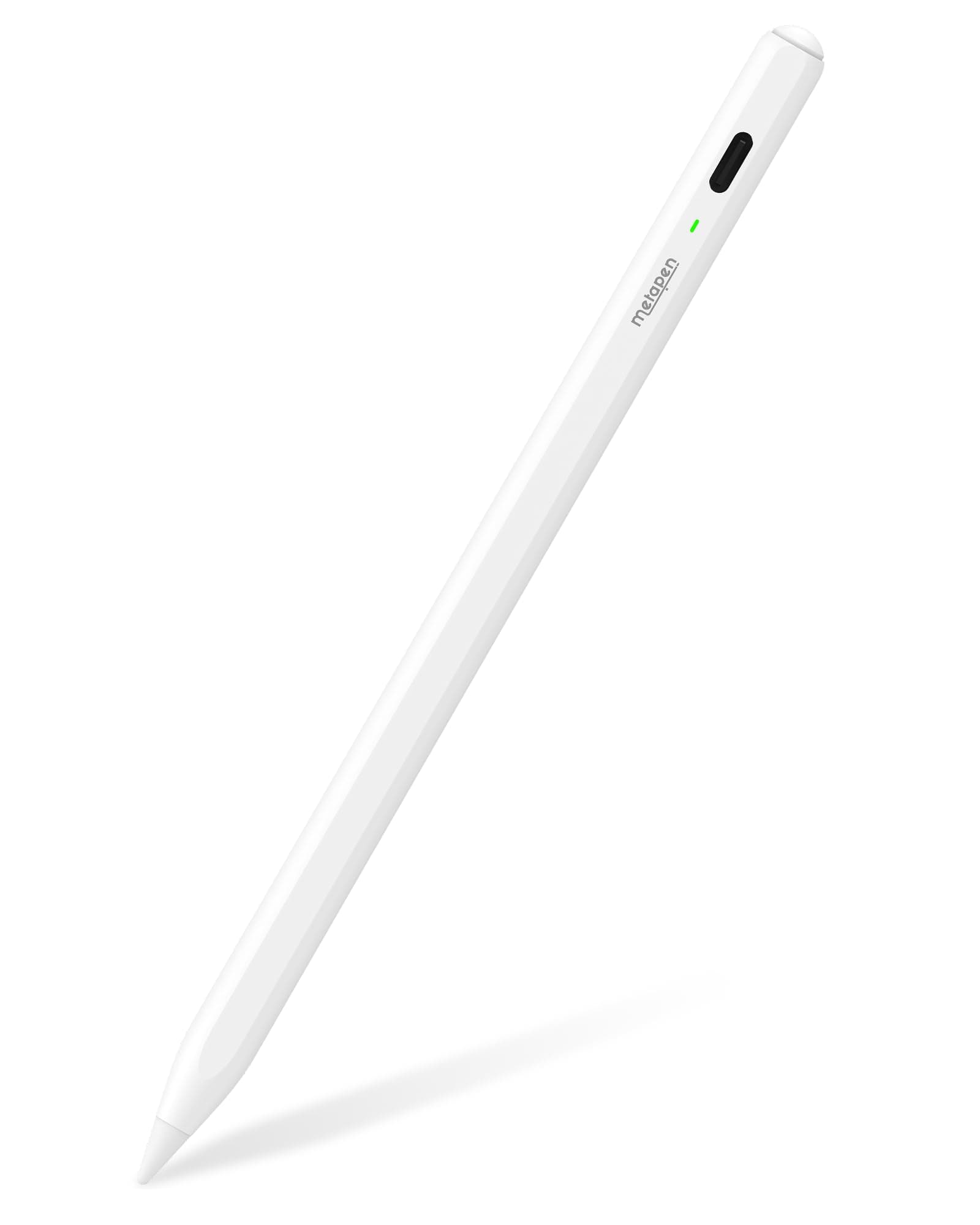 Metapen Penna Air8 per Apple iPad 2018-2026,Pencil per ipad con 2X Ricarica Rapida,Rifiuto del Palmo,Compatibile con iPad Air 5/4/3/11''M2/M3/M4,iPad 11 A16/10/9/8/7/6,Pro 12.9/11/13''M4,M5,Mini 5/6