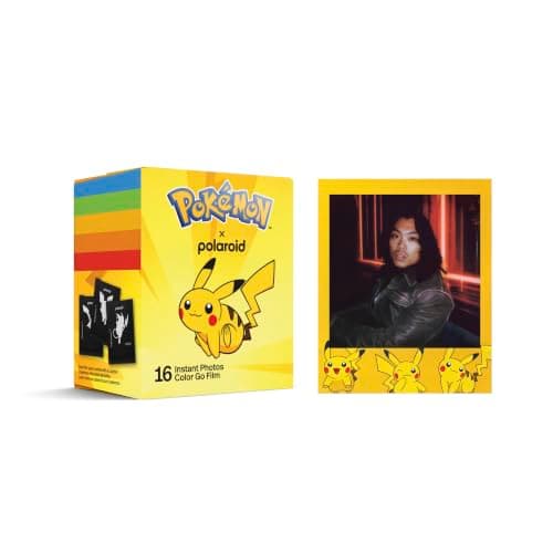 Polaroid Color Instant film for Go - Pokémon Pikachu Edition - Double Pack (16 Photos)