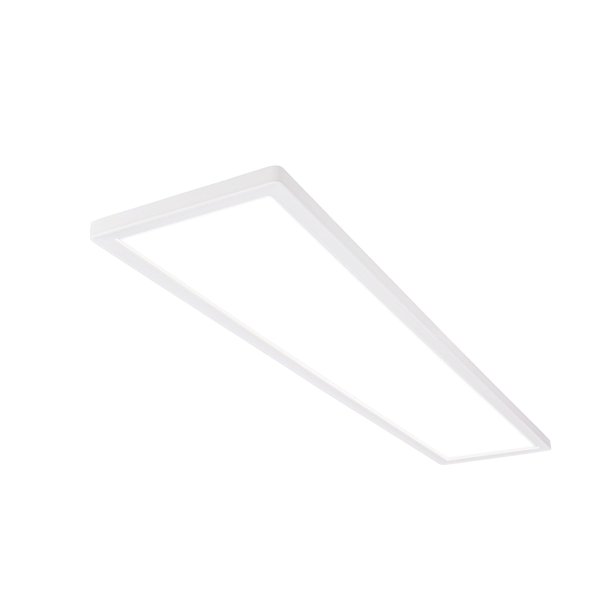 Briloner - Pannello LED, 980x200x30mm (LxLxA), plafoniera piatta a luce indiretta, luce bianca neutra, design moderno, lampada rettangolare, da soggiorno o ufficio, 36W, 4.800Lm, 4.000K, colore bianco