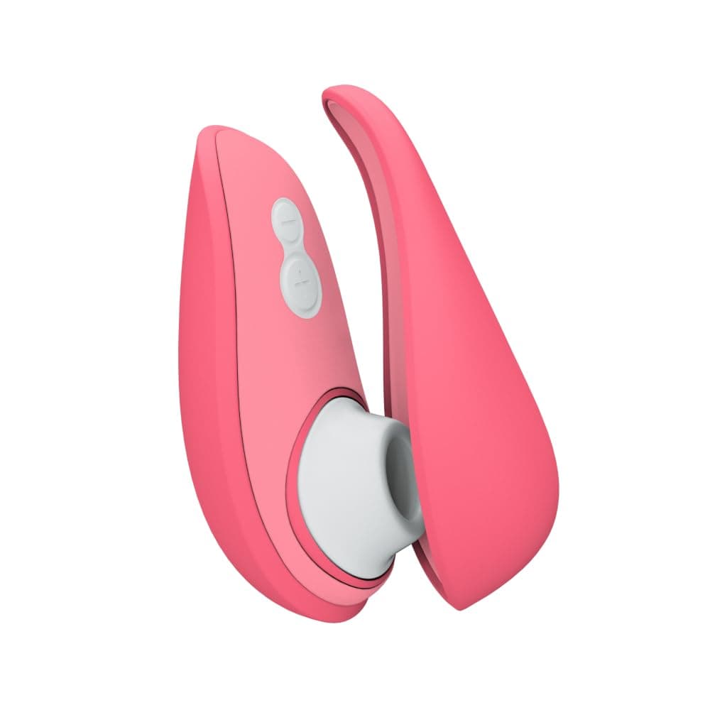 Womanizer Liberty 2 Suceur de Clitoris Pleasure Air discret | Sex Toy aspirant 8 intensités | Stimulateur clitoridien à succion femme et couple | Étanche & Rechargeable | Coque de voyage | Rose