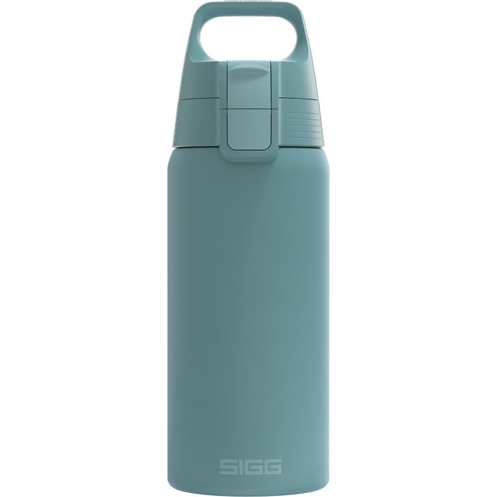 Sigg - Isolierte Trinkflasche - Thermosflasche Shield Therm One - Kohlensäurehaltige Getränke - Auslaufsicher - Spülmaschinenfest - BPA-frei - 90% recycelter Edelstahl - 0,5L, 0,75L & 1L