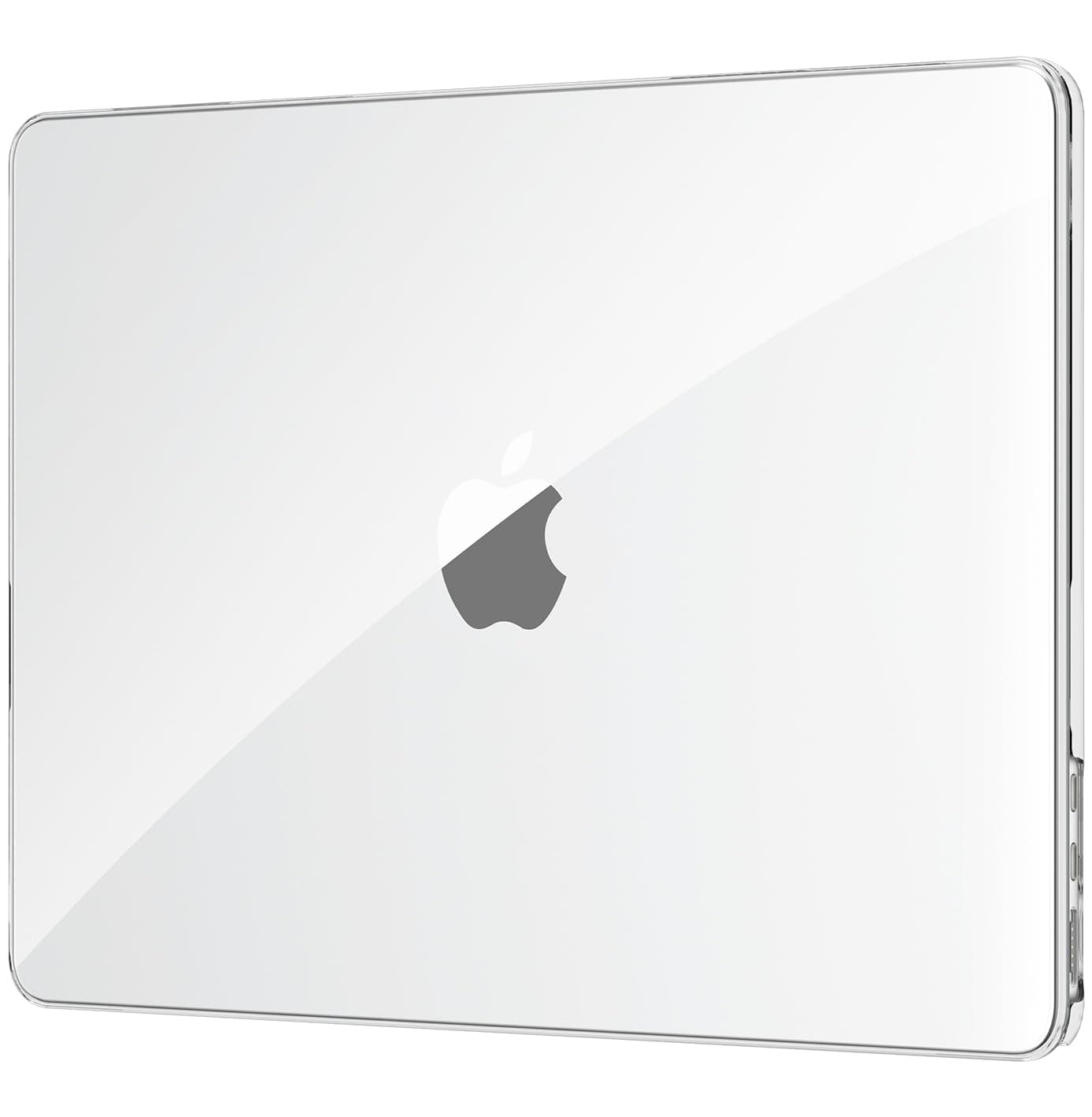 EooCoo Compatible avec Coque MacBook Air 13,6 Pouces M5 M4 M3 M2 2026 2025 2024 2022 Étui Rigide pour Mac Book Air 13,6" A3240 A3113 A3449 Housse de Protection en Plastique Case - Cristal Pur