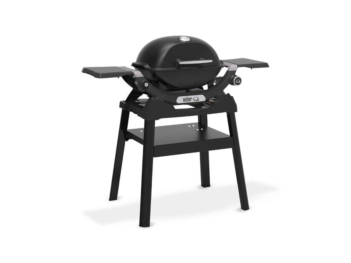 WEBER Barbecue à gaz Q 1200N Noir avec Pied