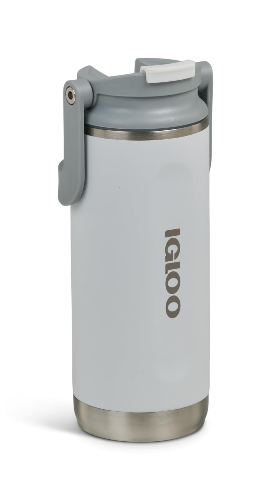 IGLOO Tumbler 16 Borraccia Termica in Acciaio 450 ml – Bottiglia a prova di perdite per sport & outdoor – Doppia parete mantiene caldo o freddo – Tumbler resistente per ogni giorno