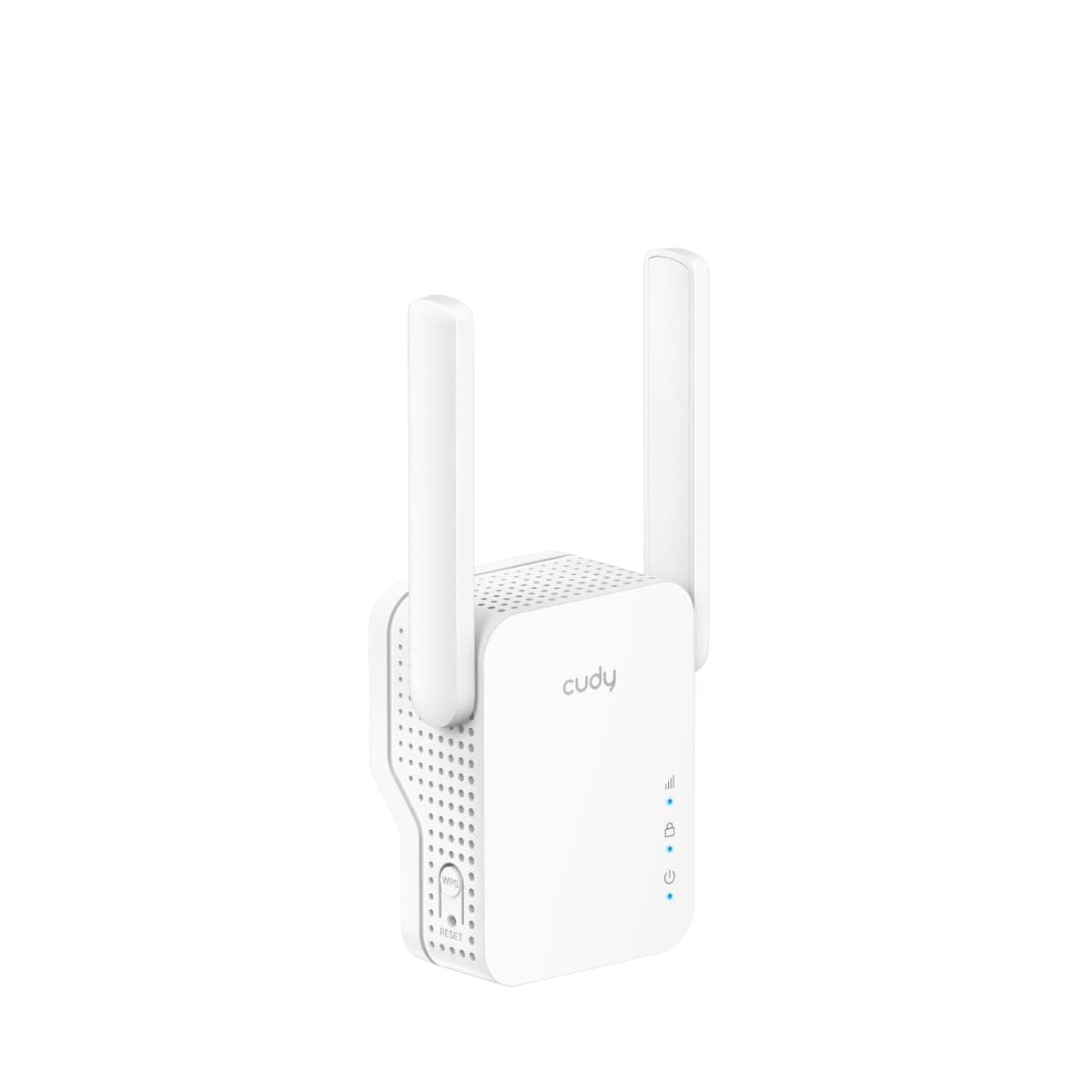 Cudy RE1500 Repetidor Wi-Fi 6 AX1500 – Extensor de Cobertura Dual Band (2.4 GHz / 5 GHz), Compatible con Mesh, Botón WPS, Puerto Ethernet 10/100 Mbps, Funciona con Cualquier Router