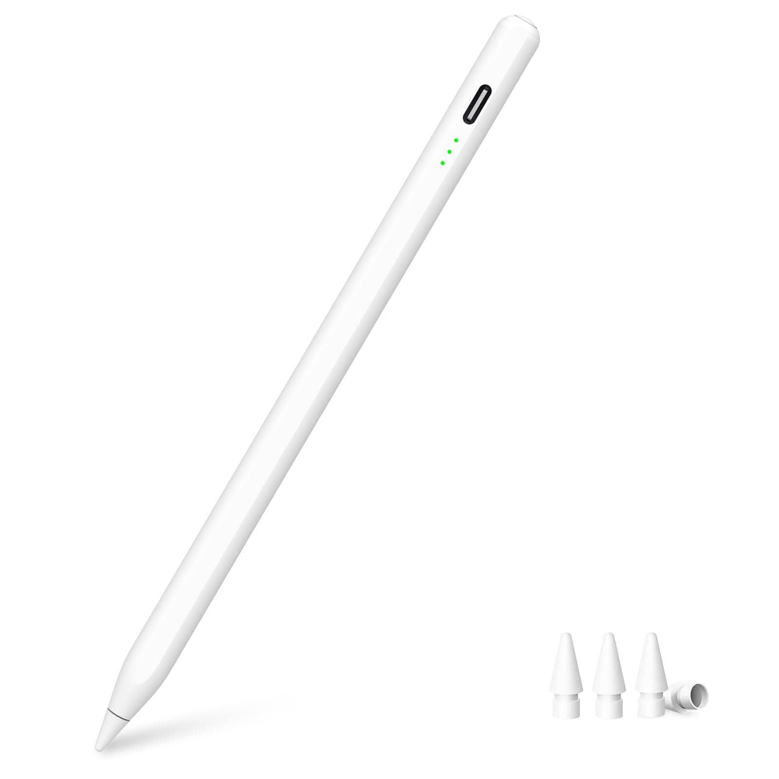 MYSTILUCK Stylet pour iPad 9e/10e Génération, Charge Rapide en 13 Minutes, Pencil pour Apple iPad (2018-2025) 10/9/8/7/6e Génération, iPad Pro 12,9/11/13 Pouces M4, iPad Air 3/4/5/M2, iPad Mini 5/6/7