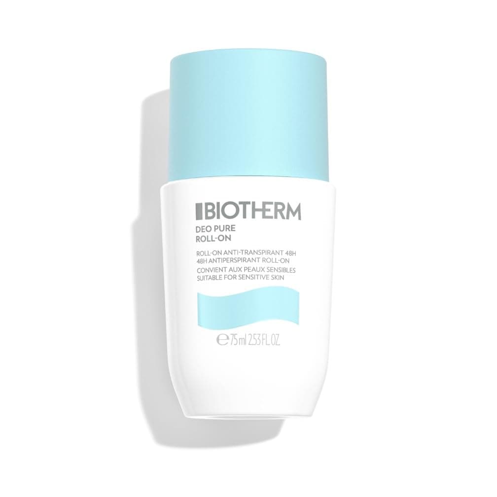 BIOTHERM Deo Pure, Deodorante Antitraspirante, Per Tutti i Tipi di Pelle, Sensazione di Morbidezza e Freschezza Dopo l'Uso, Con Complesso Minerale Attivo, Non Appiccica