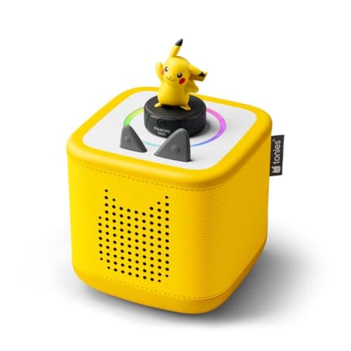 tonies Toniebox 2 (Yellow) with Pokémon Pikachu Acoustic Character Fun for Ages 5+