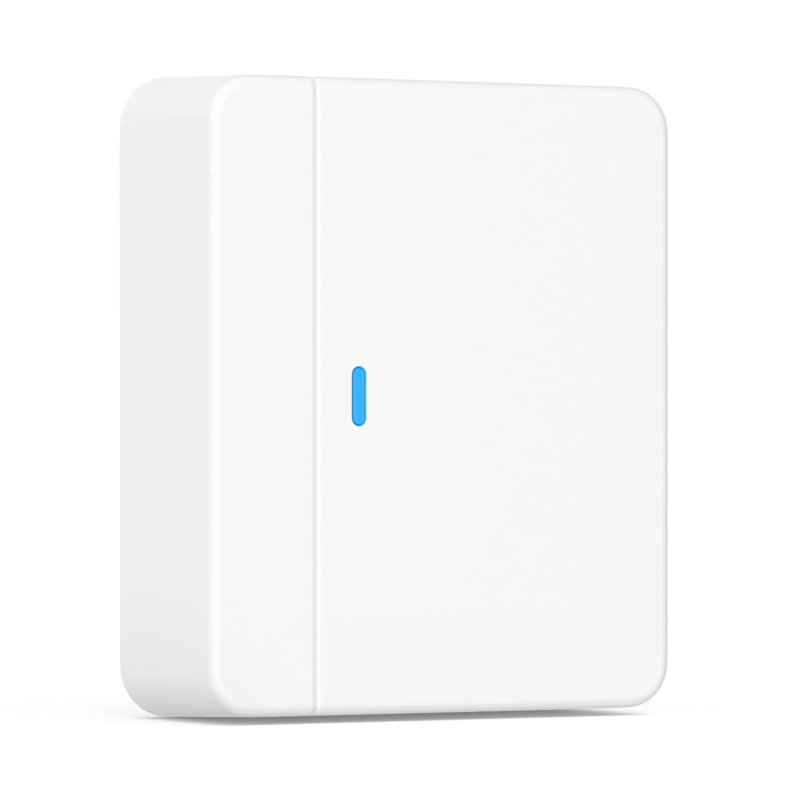 X-Sense Détecteur Ouverture de Porte, Alarme Porte et Fenêtre avec APP Notifications en Temps Réel, Station de Base SBS50 Requise, Compatible Alexa, SDS0A, Lot de 1