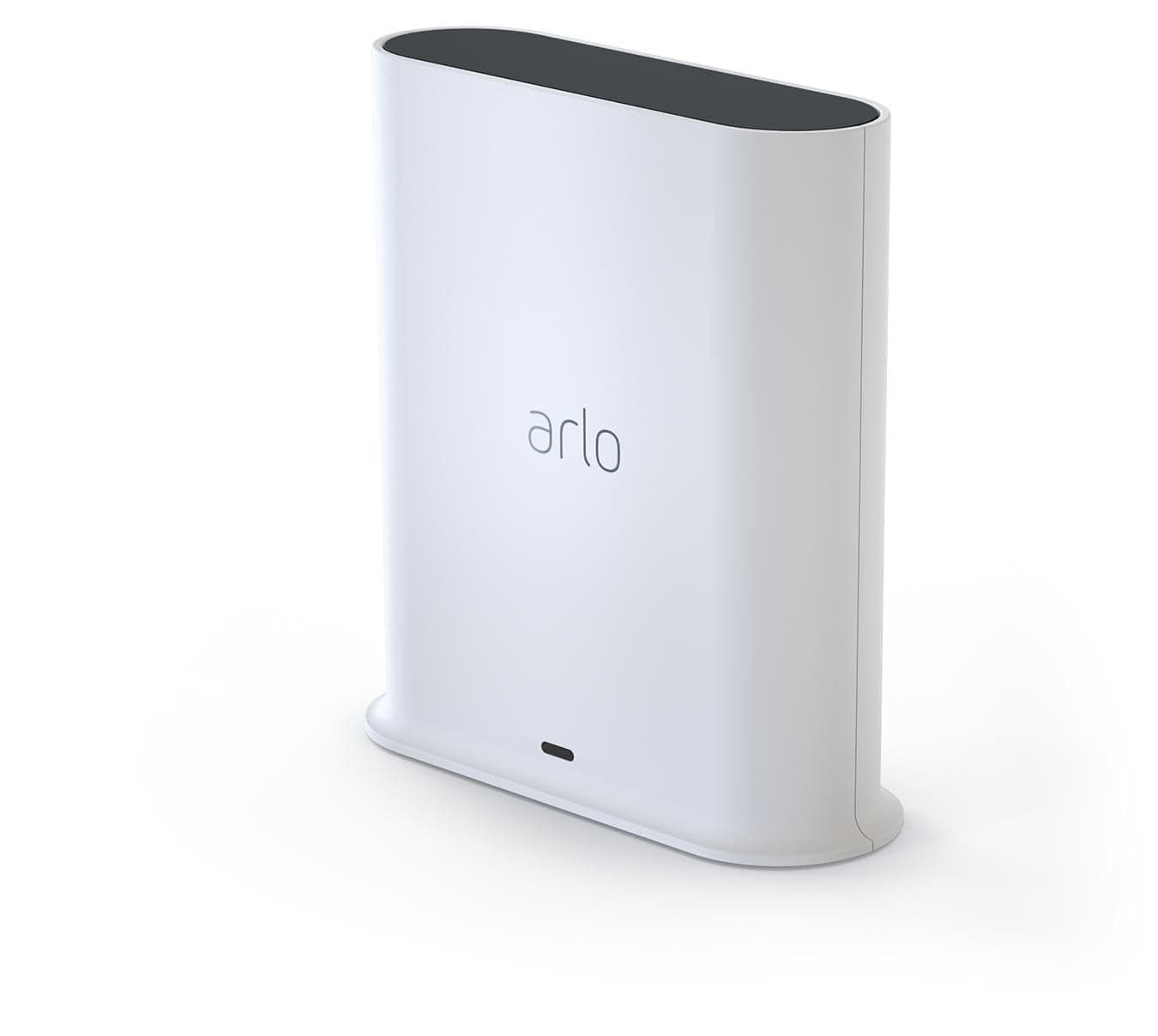 Arlo Smart Hub Estación Base Almacenamiento Local - Tarjeta Micro SD, WiFi 2,4 Y 5 GHz, SmartHub, Compatible Con Arlo Cámaras Y Videoporteros, Conectividad Apple HomeKit, Cable Ethernet, VMB5000