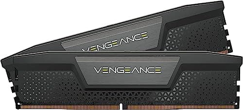 Corsair Vengeance DDR5 RAM 32GB (2x16GB) 7200MHz CL34 Intel XMP iCUE Kompatibel Computer Speicher - Schwarz (CMK32GX5M2X7200C34)