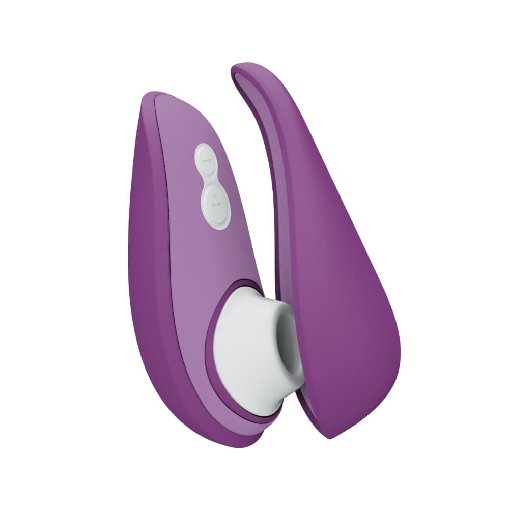 Womanizer Liberty 2 Suceur de Clitoris Pleasure Air discret | Sex Toy aspirant 8 intensités | Stimulateur clitoridien à succion femme et couple | Étanche & Rechargeable | Coque de voyage | Violet