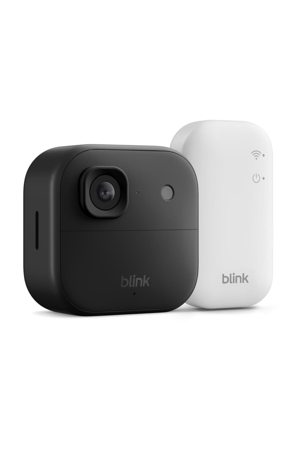 Caméra extérieure 2K+ Blink (nouvelle génération) — Caméra de surveillance connectée sans fil, résolution vidéo 2K, audio amélioré, module de synchronisation de base inclus — système de 1 caméra, noir