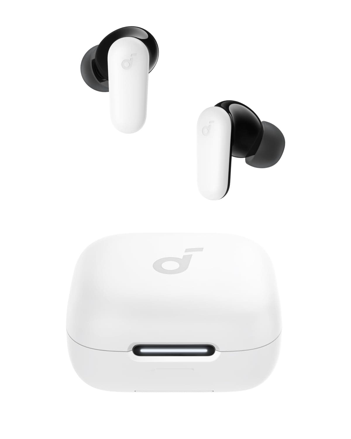 soundcore P30i by Anker Noise Cancelling Earbuds, smarte Geräuschunterdrückung, kraftvolle Bässe, 45h Spielzeit, 2-in-1 Case und Handyständer, IP54, kabellose Kopfhörer, Bluetooth 5.4, App Steuerung