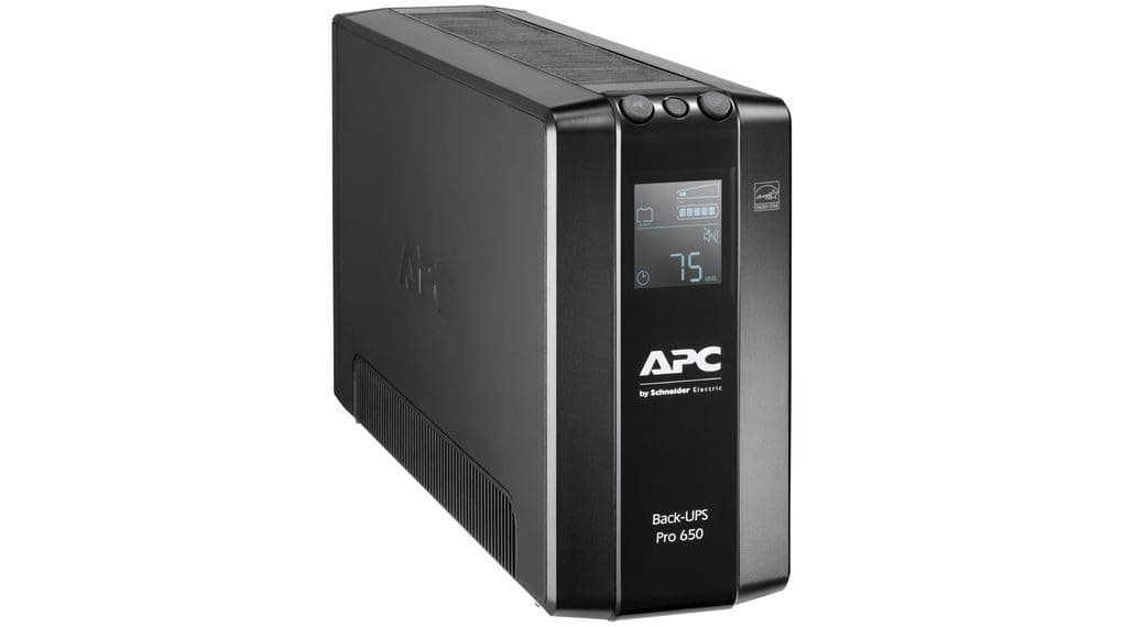 APC By Schneider Electric Back UPS PRO BR650MI Gruppo Di Continuità UPS, 650VA, 6 Uscite IEC, Interfaccia LCD, Protezione Linea Dati Da 1 GB