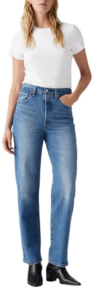 Levi'S Ribcage Straight Ankle Vaqueros Mujer