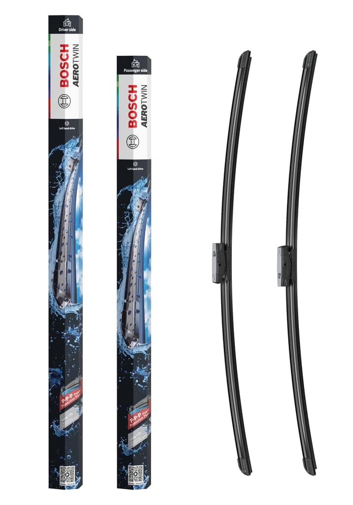 Bosch eAM469S - Scheibenwischer Aerotwin - Länge: 700/700 mm - Set für Frontscheibe, versand im Produktkarton: Weniger Müll, einfaches Auspacken