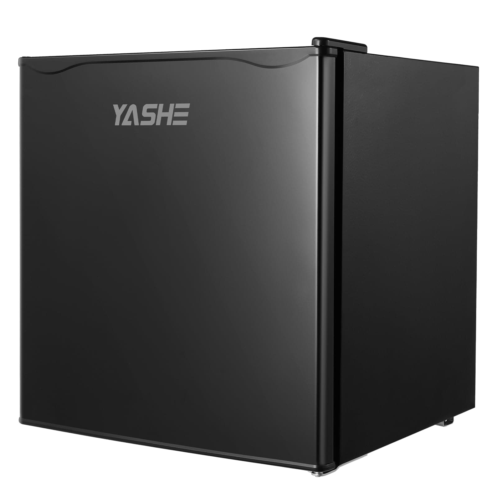 YASHE Mini Réfrigérateur 52L, Mini Congélateur, Petit Frigo, Porte-Bouteilles Intégré Compact, Énergétique, Silencieux, Porte Réversible, Thermostat Réglable, Frigo Bar pour Chambre, Bureau, Cuisine
