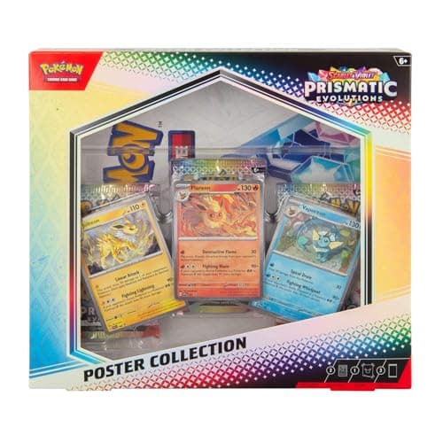 Pokémon TCG: Scarlet &amp; Violet—Prismatic Evolutions Poster Collection