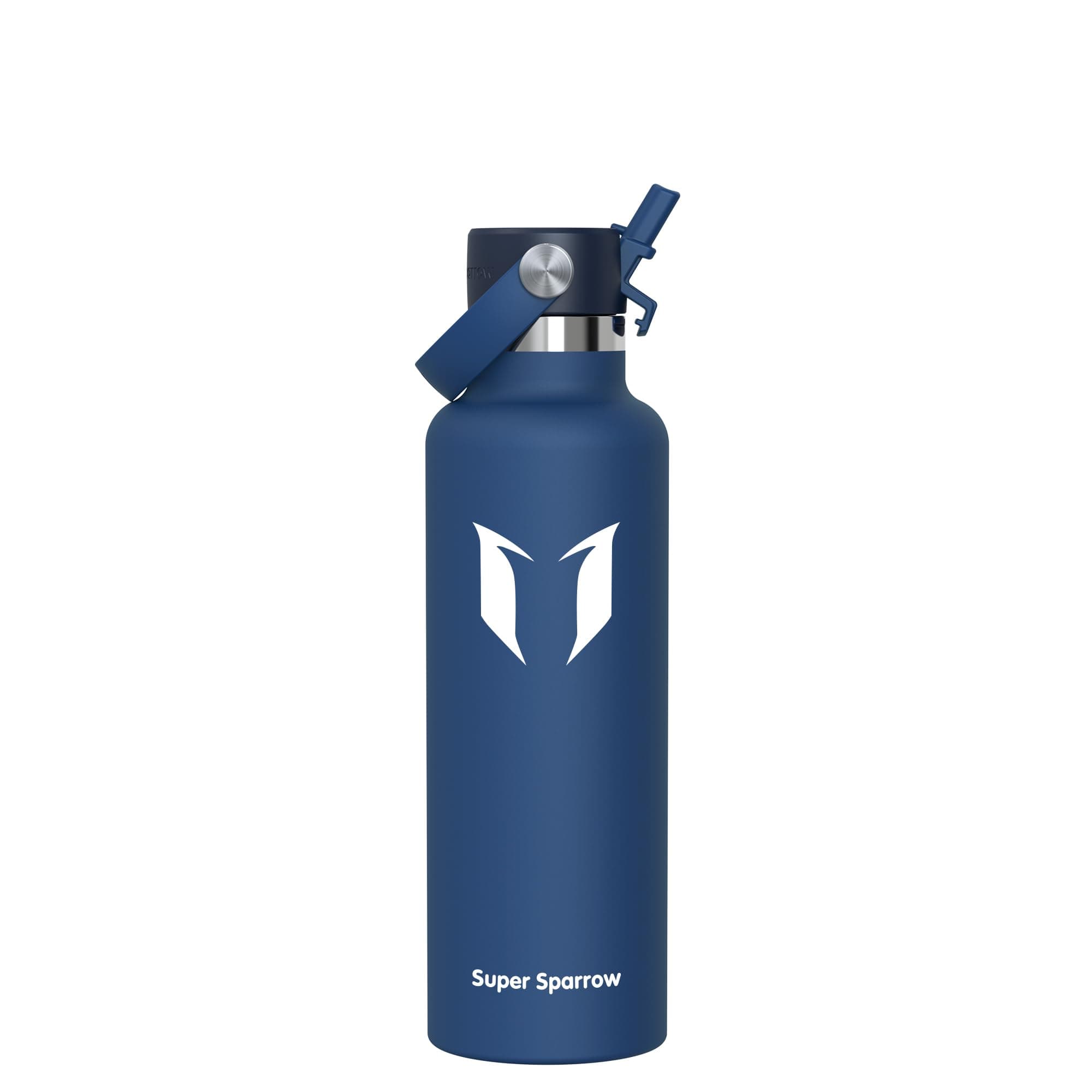 Super Sparrow Borraccia Termica, Acciaio Inox Bottiglia Termica - 350ml, 500ml, 750ml, 1L, 1.2L - Senza BPA Borracce, Borraccia Bambini per Scuola, Sport, Campeggio, Yoga, Palestra, Ciclismo