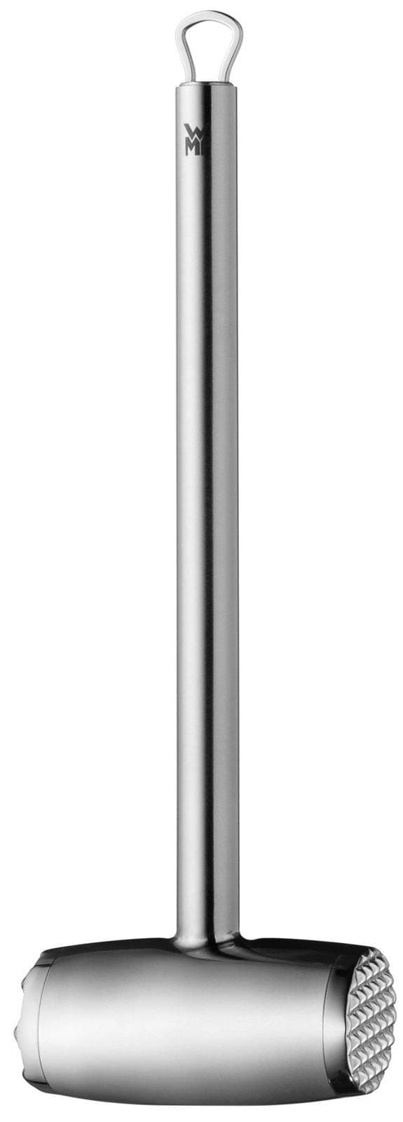 WMF Profi Plus Fleischhammer 34 cm, Fleischklopfer Edelstahl, Schnitzelklopfer, Cromargan Edelstahl teilmattiert, spülmaschinengeeignet