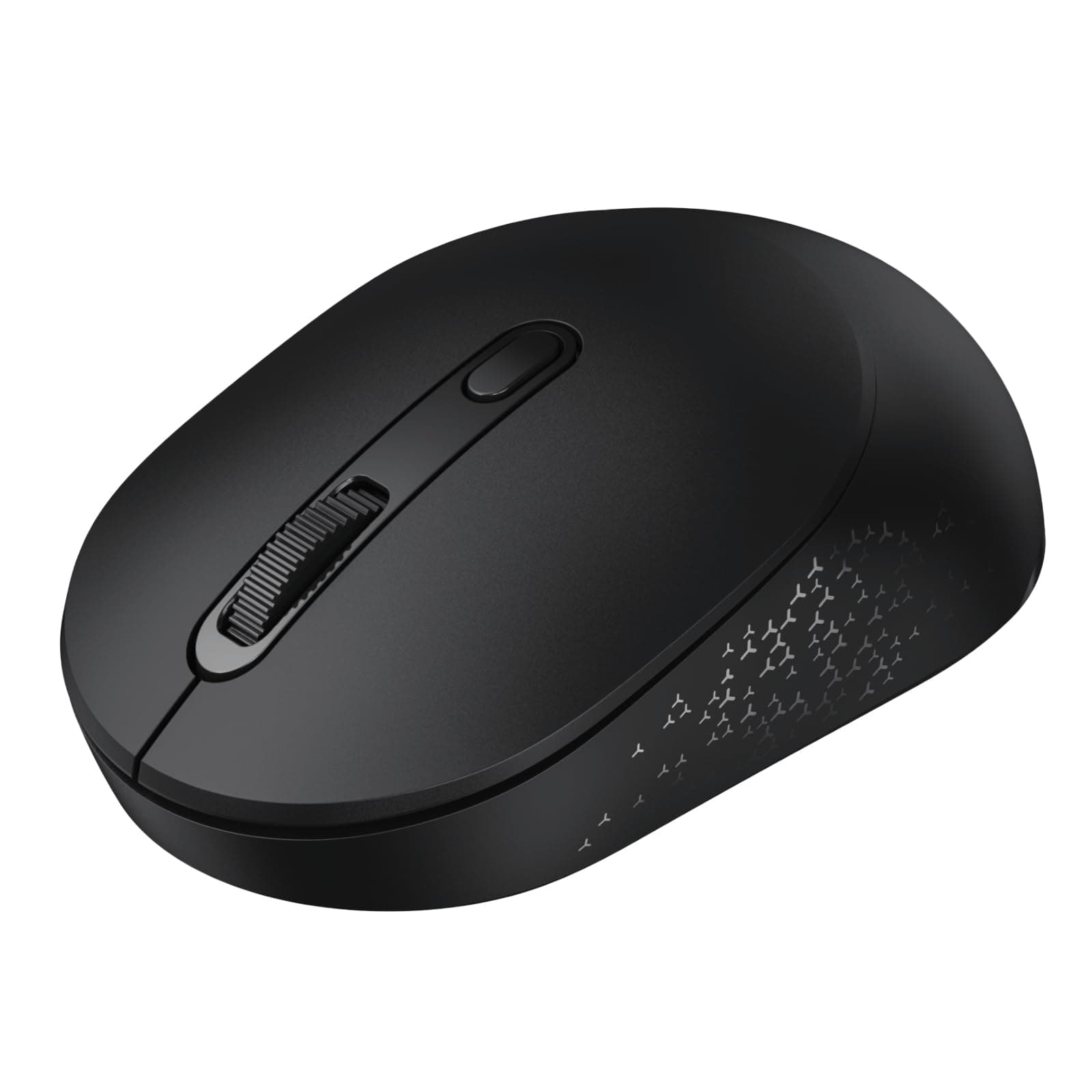 TECKNET Souris sans Fil Bluetooth (BT5.2/3.0) avec Récepteur USB, 2.4G Prêt à l'emploi, Souris sans Fil Silencieuse, 1600 DPI, Autonomie 18 Mois, Compatible Windows/macOS/Chrome/Linux, Noir