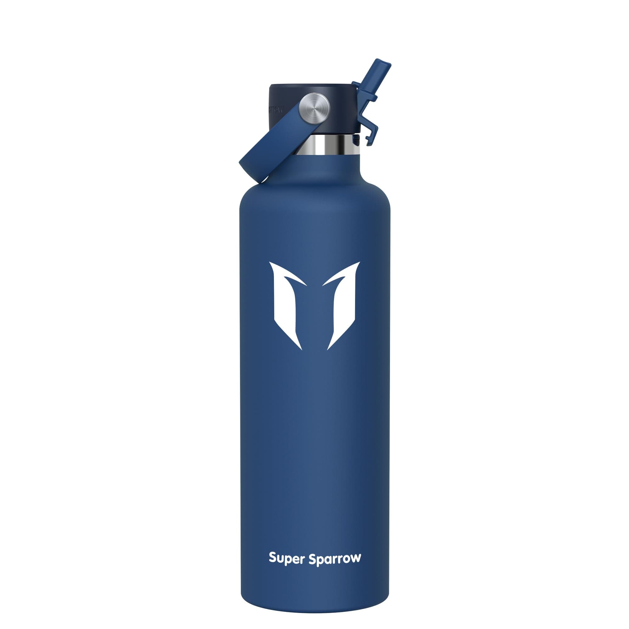 Super Sparrow Borraccia Termica, Acciaio Inox Bottiglia Termica - 350ml, 500ml, 750ml, 1L, 1.2L - Senza BPA Borracce, Borraccia Bambini per Scuola, Sport, Campeggio, Yoga, Palestra, Ciclismo