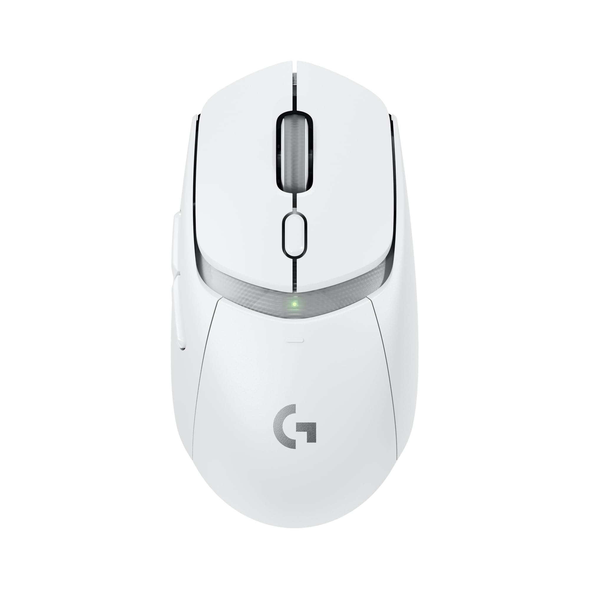 Logitech G309 LIGHTSPEED Mouse gaming wireless leggero, interruttori ibridi LIGHTFORCE, sensore HERO 25K, oltre 300 ore con batteria AA, 6 pulsanti programmabili, PC e Mac - Bianco