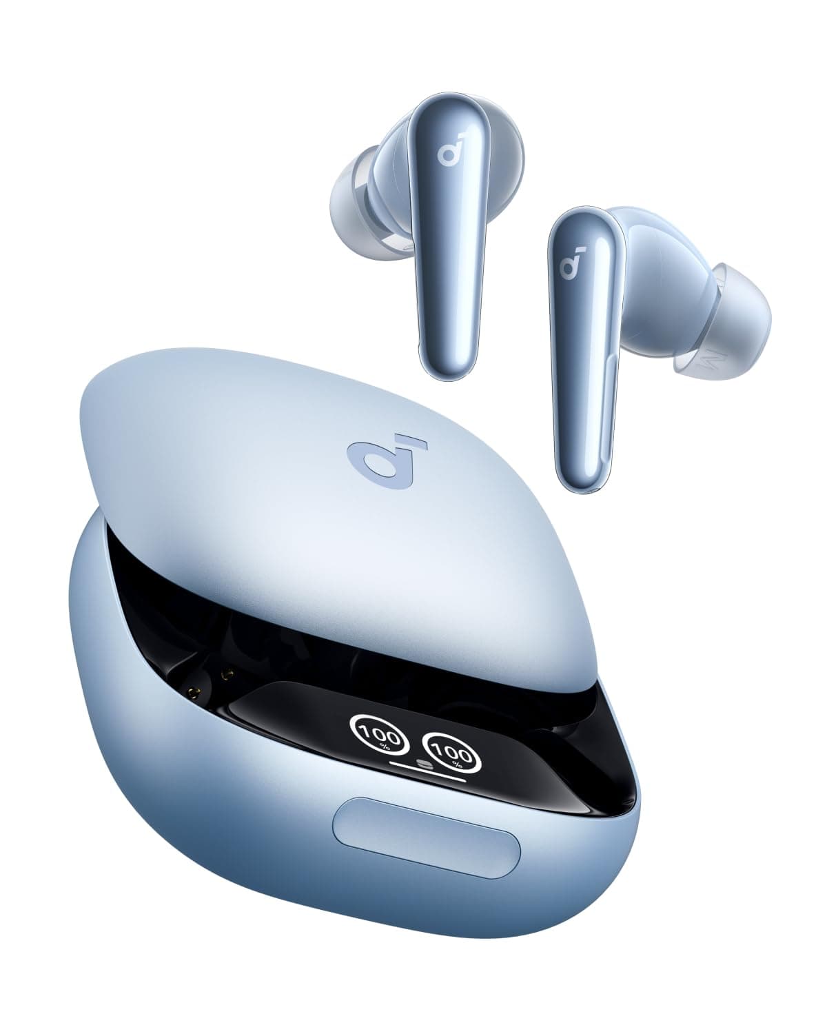 soundcore Liberty 4 Pro von Anker, Kabellose Noise Cancelling Kopfhörer, Earbuds mit 7 Sensoren, ANC in Echtzeit, 2× schneller Laden, Hi-Fi-Musik Studio-Niveau, klare Anrufe mit 6 Mikros + KI